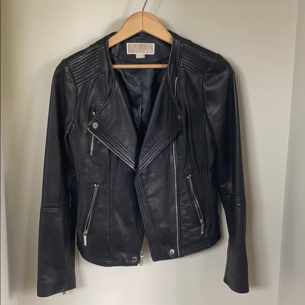 Michael By Michael Kors leather jacket